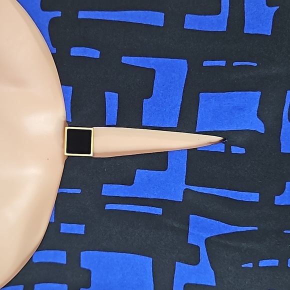 Tahari Blue Dress Size 4 - Picture 5 of 8